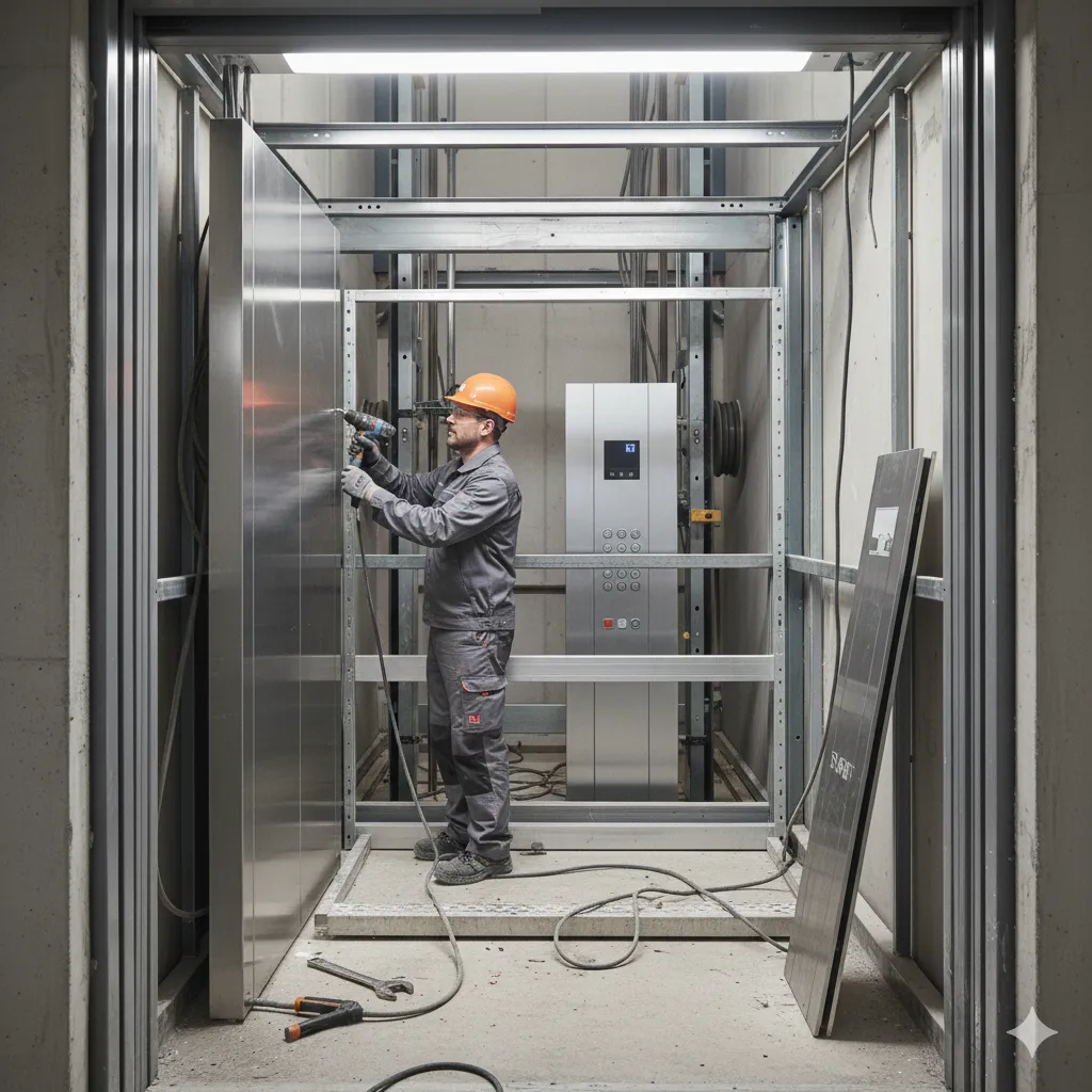 Elevador residencial assistência técnica