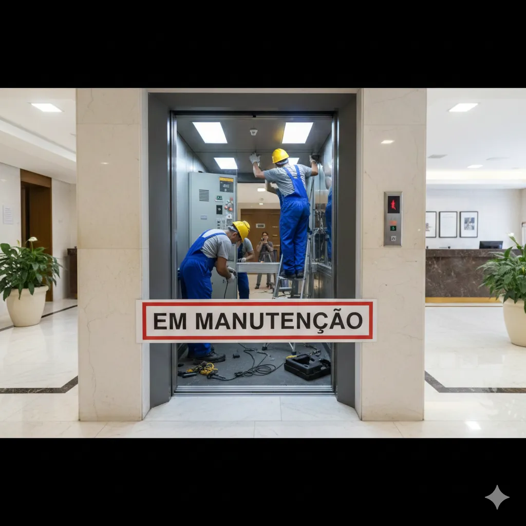 Manutenção elevador de condomínio